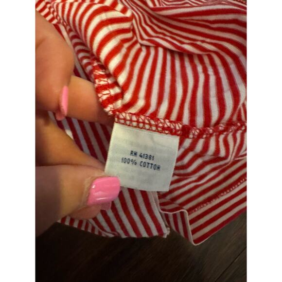 Polo Ralph Lauren Men’s Sz 4XB red Stripe Short Sleeve - Picture 8 of 8